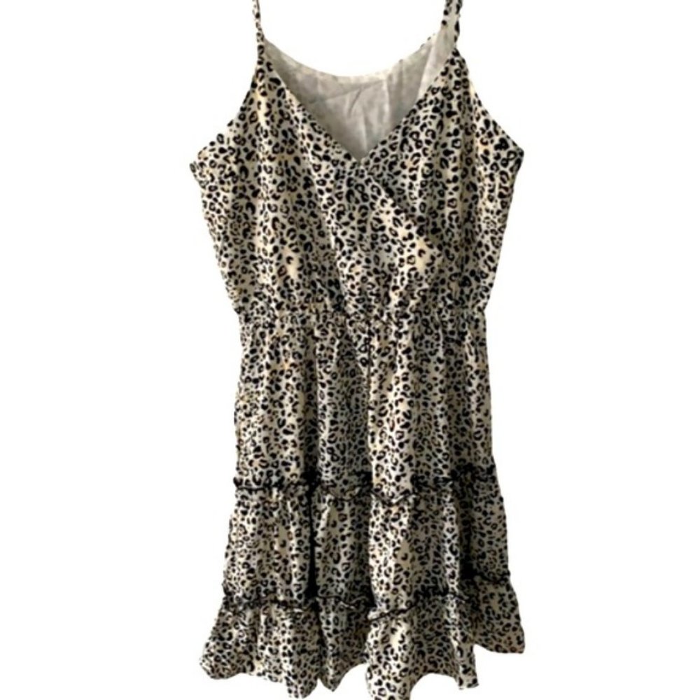 New Leopard Print Summer Dress